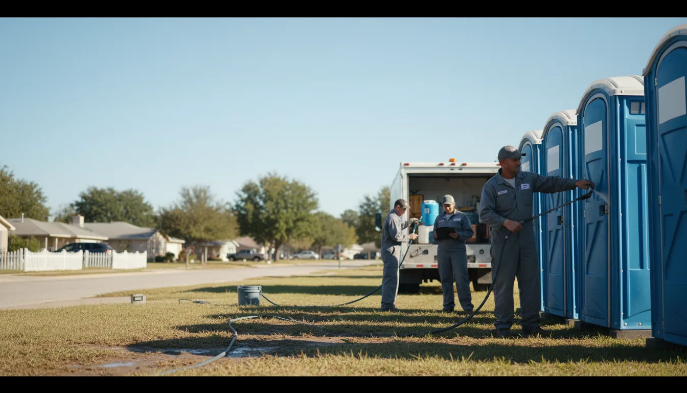 Long-Term Portable Toilet Rental in Topeka, KS near me
